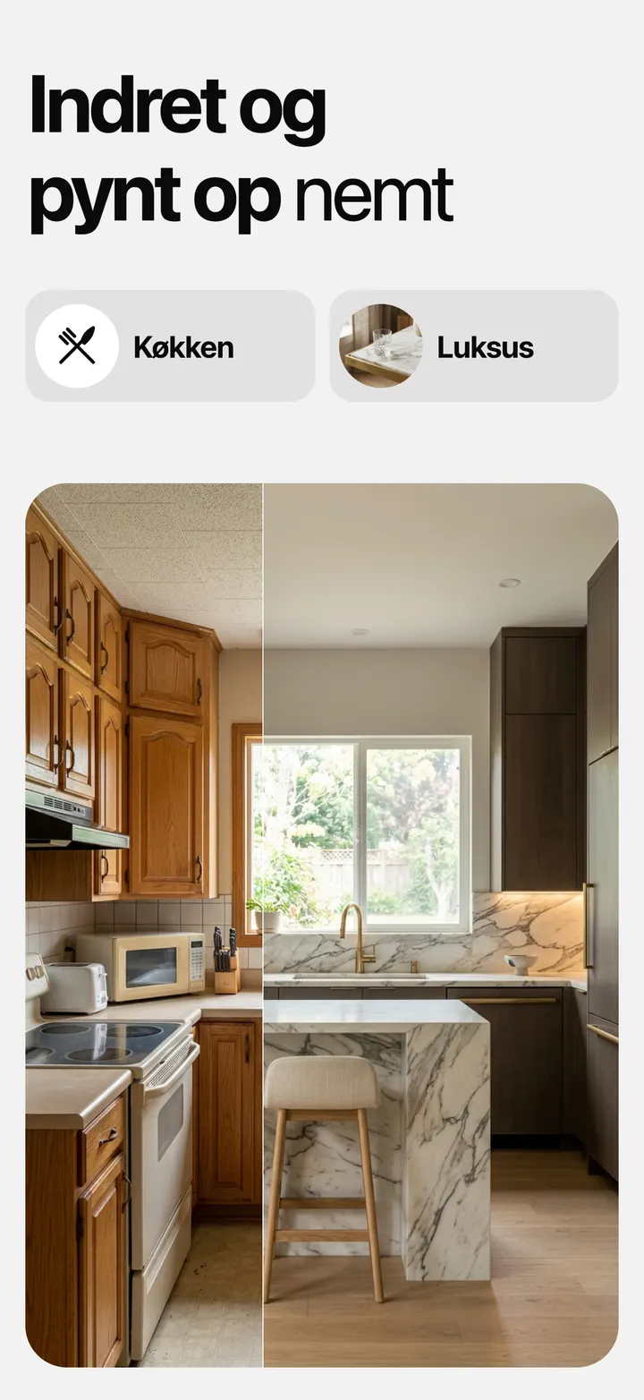 Nyt design og indretning