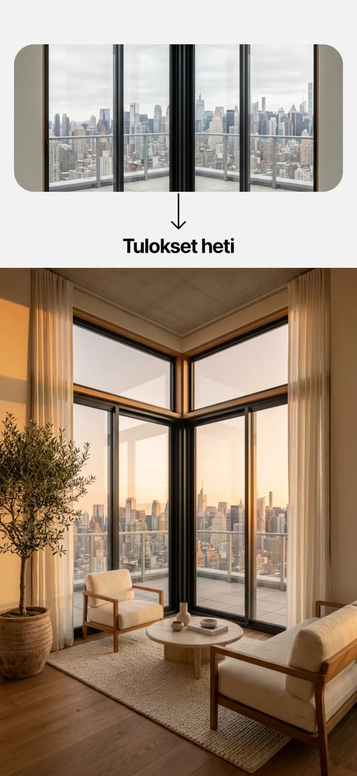 Kuvasta tulokseen